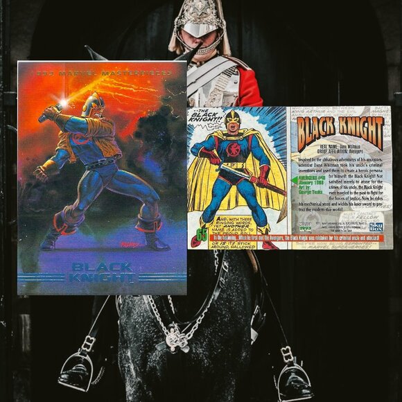 1993 Marvel Masterpieces Trading Card - Beast to Black Widow - Picture 4 of 10